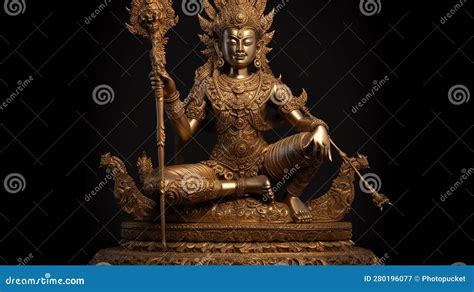 Phra Isuan The Mighty Lord Shiva Stock Image | CartoonDealer.com #280196077