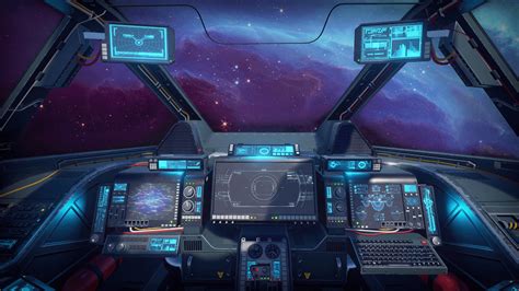 Scifi Cockpit Pack by Vattalus Assets in Props - UE4 Marketplace | Spaceship interior, Cockpit ...