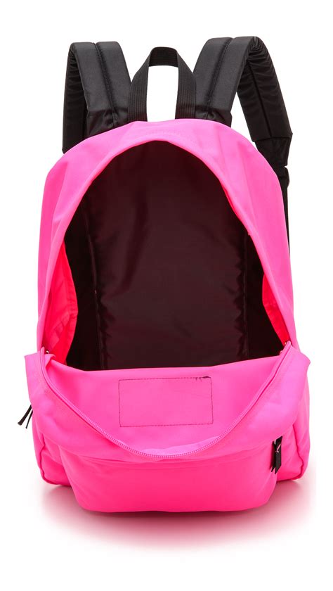 Jansport Classic Superbreak Backpack - Fluorescent Pink in Pink ...