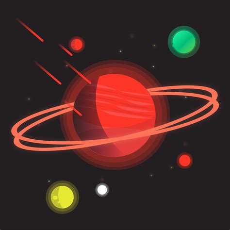 Galaxy Vector illustration on Behance