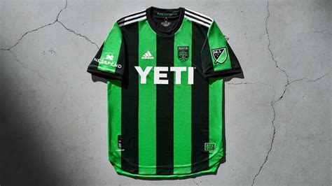 Austin FC jersey: Club reveals green, black striped kit (PHOTOS) - Sports Illustrated