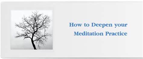 How to Deepen your Meditation Practice - Precision Social Media Consultancy