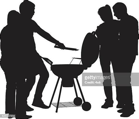 50 Man Bbq Grill Silhouette Stock Photos, High-Res Pictures, and Images - Getty Images