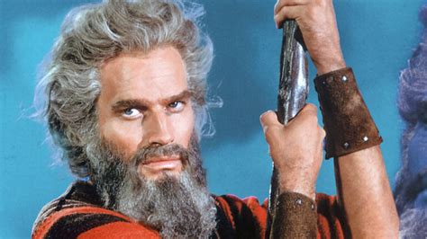 Charlton Heston Moses