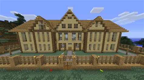 Minecraft Wooden House + Download - YouTube