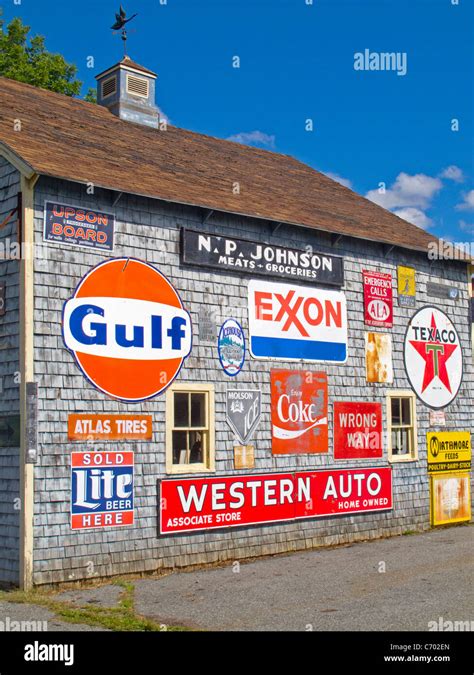 Gas Station: Old Gas Station Signs