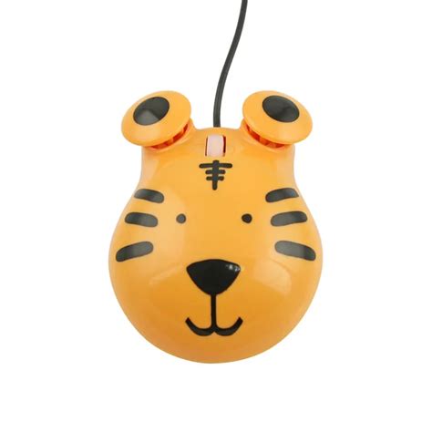 Lovely animals computer mouse USB wired mice with 1200dpi, plug & play, mini portable, for ...