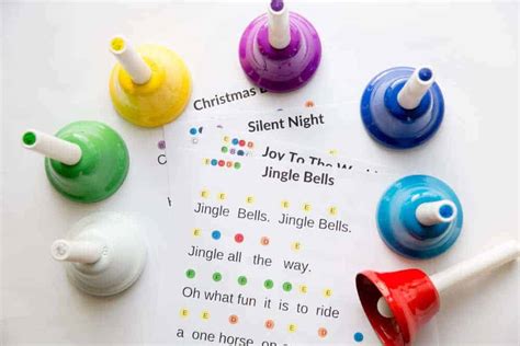 13 Christmas Hand Bell Songs Music Printables (2024)- So Festive!