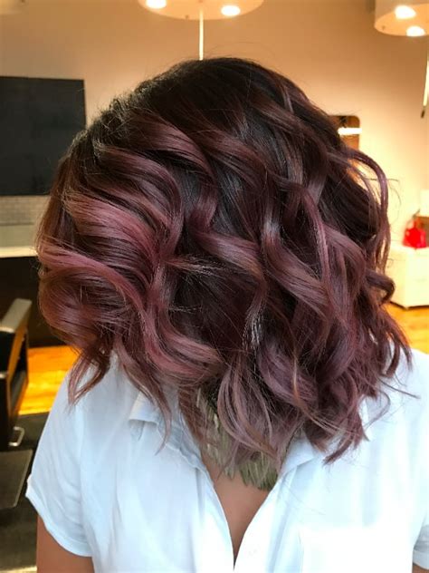 Chocolate Mauve Hair Colour Trend | POPSUGAR Beauty Australia