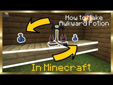 How to make Awkward Potion in Minecraft (Suggestions needed ...