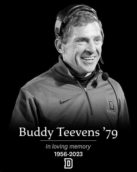 Dartmouth Coach Buddy Teevens passes away – New England Football Journal®