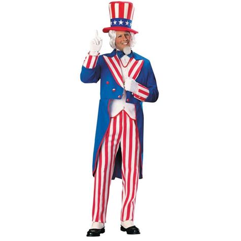 Men's Uncle Sam Costume | Uncle sam costume, Adult costumes, Patriotic costumes