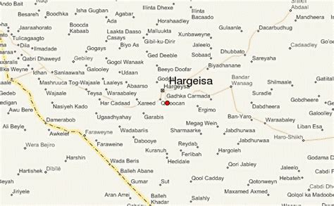 Hargeisa Map ~ World Of Map