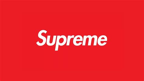 Supreme Logo Background