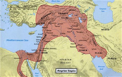 Maps of the Empires, Kingdoms and Cities of the Bible