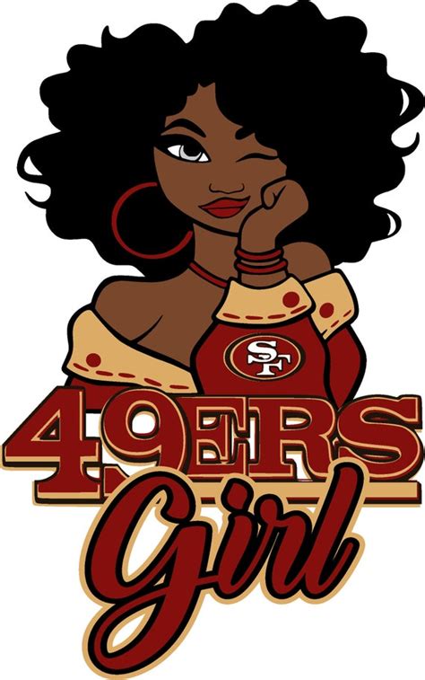 San Fransico 49ERS Girl Digtal File/ SVG File | Etsy