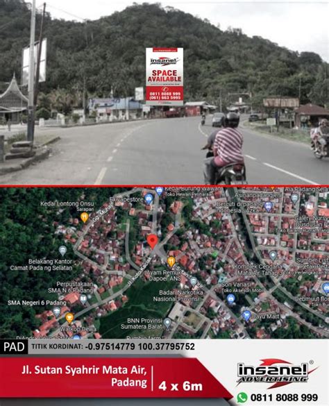 JL. SUTAN SYAHRIR MATA AIR - Insane Advertising