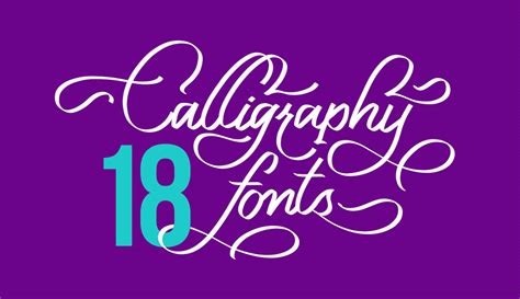 18 Free Calligraphy Fonts to Fancy-Up Your Designs :: Behance