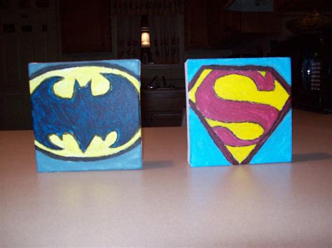 Batman and Superman Symbols by hattafan2593 on DeviantArt