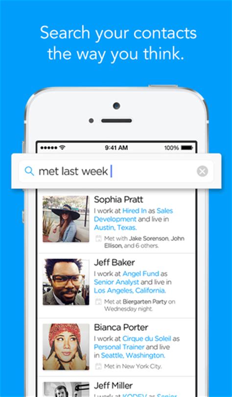 Humin, An App That Allows Users to Sort Contacts by Relationship Rather Than Alphabetically