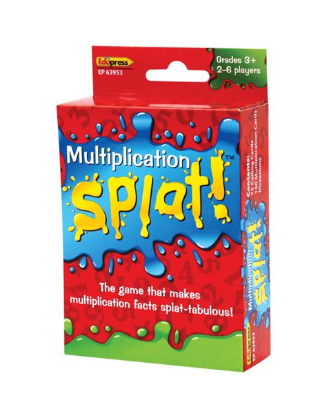 Math Splat Game: Multiplication - Tools 4 Teaching