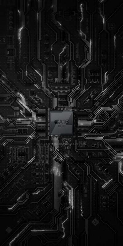 Apple A16 Bionic Chipset (Black White) by Dryantech on DeviantArt