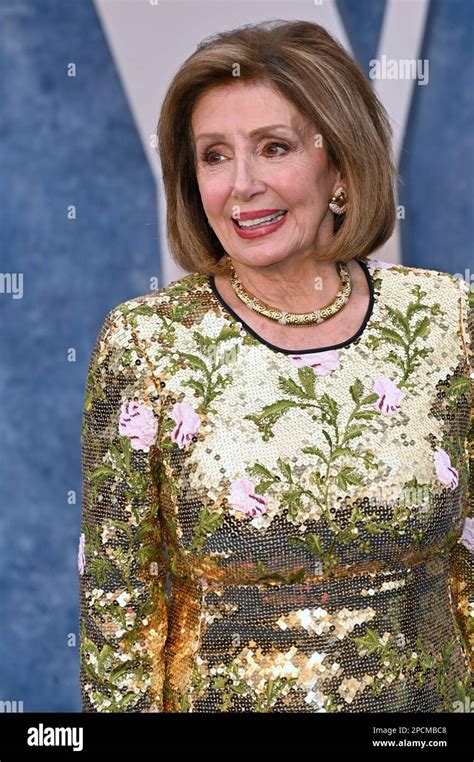 Beverly Hills, USA. 12th Mar, 2023. Nancy Pelosi at the 2023 Vanity ...