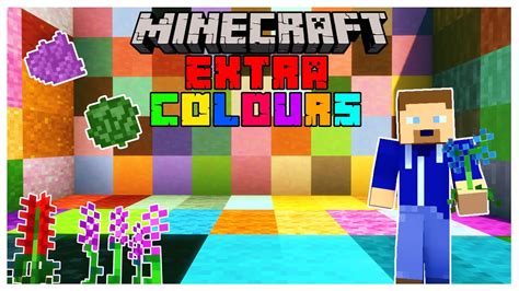 Extra Colours | Minecraft Mod | Showcase - YouTube