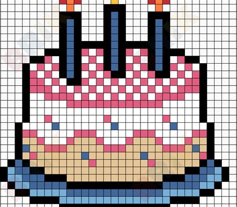 Pixel Birthday Cake – BRIK