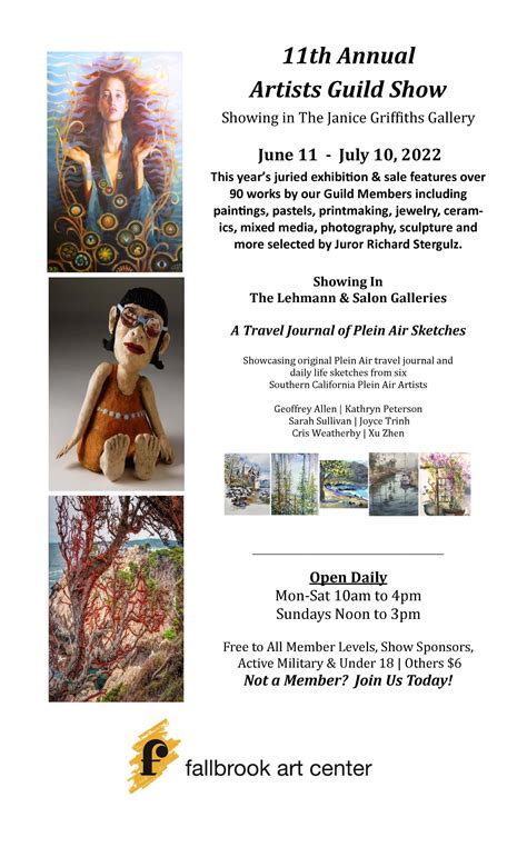 11th Annual Artists Guild Show - Fallbrook Chamber of Commerce