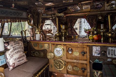 Steampunk'D — Steampunk VW Interior by John Sargent