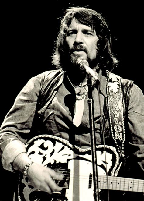 Waylon Jennings In Concert, C. 1976 Photograph by Everett