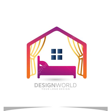 Interior Design Logo Vector Hd PNG Images, House Interior Design Vector Logo Template, Initial ...