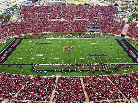 Texas Tech Jones AT Stadium | Texas tech, Texas tech red raider, Red raider