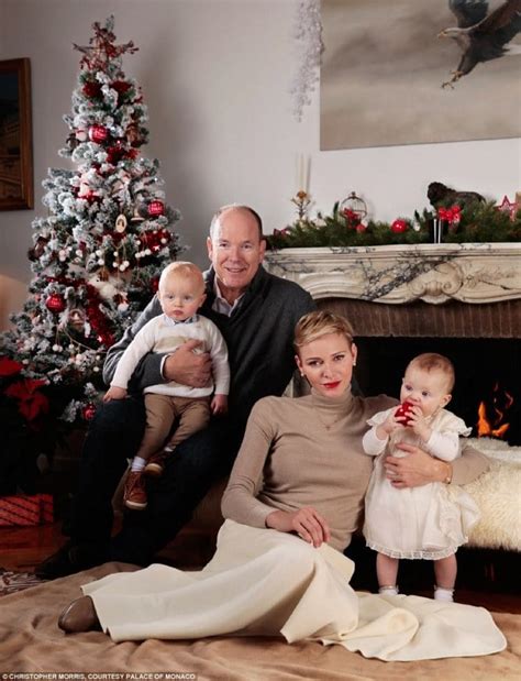 Prince Albert and Princess Charlene with twins Jacques and Gabriella in ...