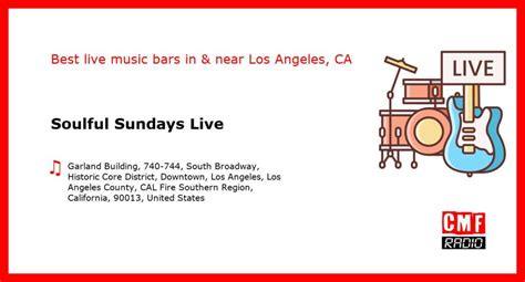 Soulful Sundays Live - live music - Los Angeles, CA