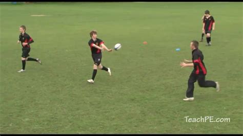 Basic Rugby Drills - Line drill - YouTube