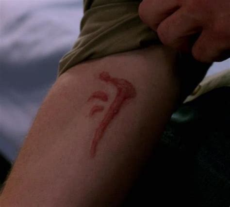 The Mark of Cain (Supernatural )-L | Marca de caim, Tatuagem sobrenatural, Tatuagens supernatural