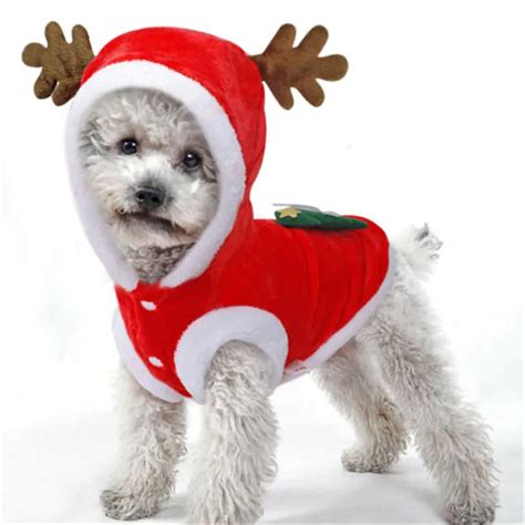 Christmas Pet Sweater Dog Clothes For Small Dog Soft Clothing For Dog ...