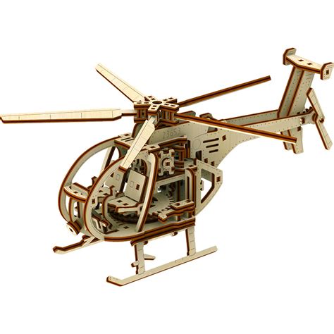 Whirlybird - Mechanical Helicopter Model Kit – Puralty