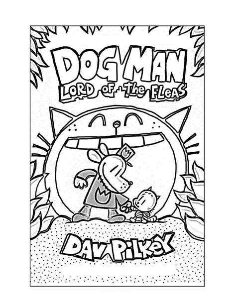 Dog Man Coloring Pages | Free Coloring Pages