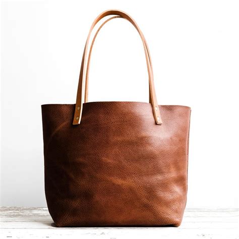 Almost Perfect Totes - Portland Leather Goods | Classic leather tote, Tote bag leather, Leather tote