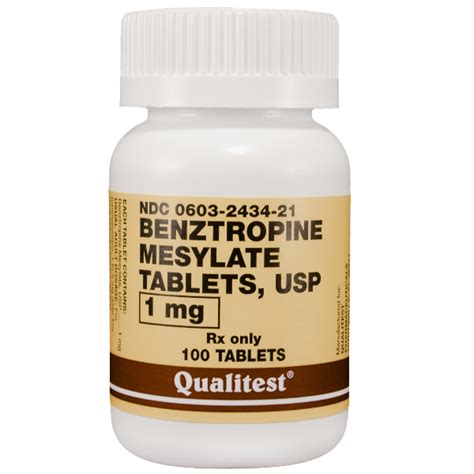 Benztropine Mesylate: Drug Sumup, Uses In Parkinson Disease, Doses ...