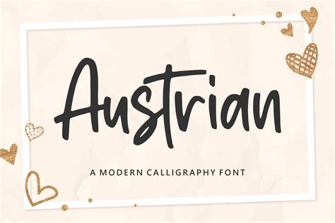 Austrian Modern Calligraphy Font – Free Fonts, Script & Handwritten Fonts | pixelify.net