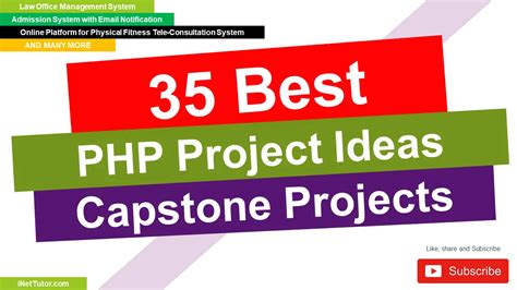 34 Best PHP Project Ideas - iNetTutor.com