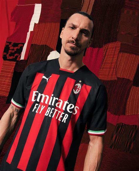 Puma launch ac milan 22 23 home shirt soccerbible – Artofit