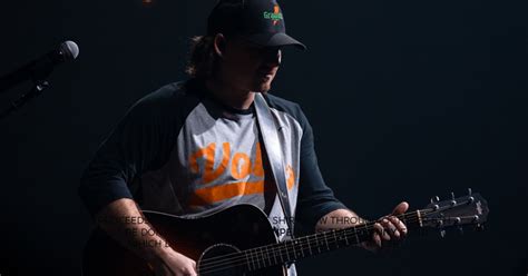 Morgan Wallen Celebrates Vols Win with New Song "Tennessee Fan"