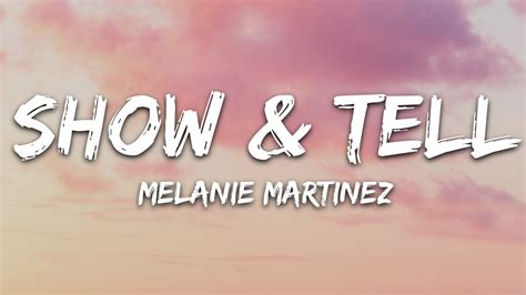 Melanie Martinez - Show & Tell (Lyrics) Chords - Chordify