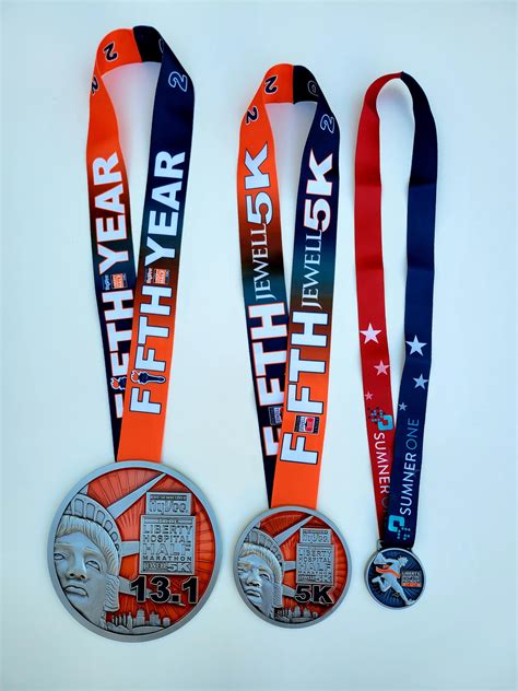 2022 MEDALS & SHIRTS REVEALED!! – Liberty Half Marathon/Jewell 5K