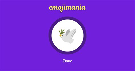 🕊 Dove emoji Copy & Paste - Emojimania